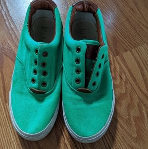 Teal shoes